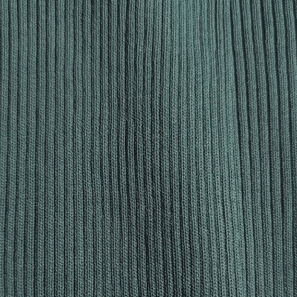 Guess Green Maxi Pencil Skirt with Ribbed Slit - Picture 8 of 8